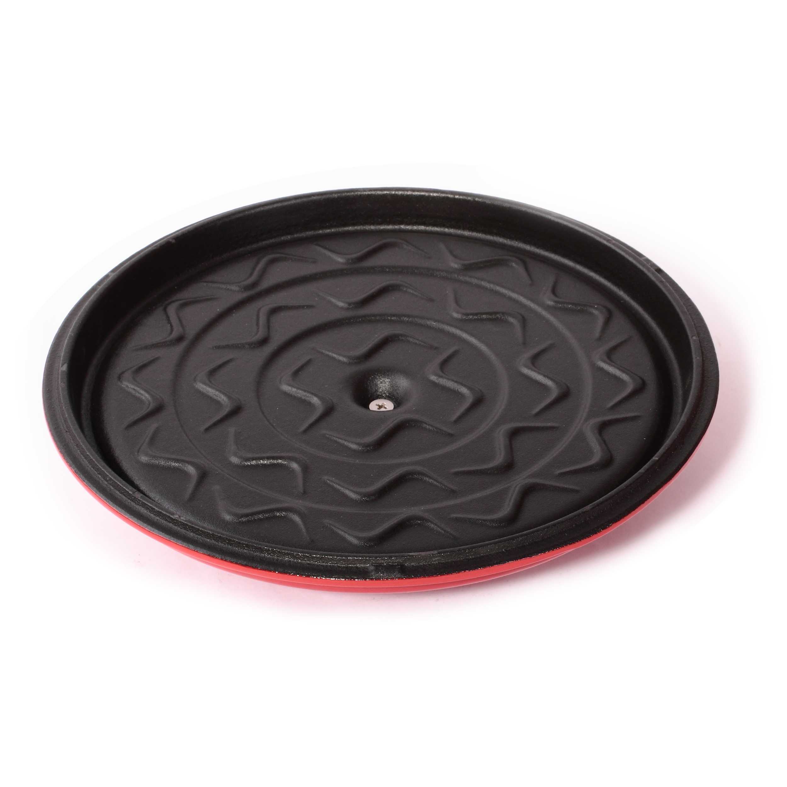 картинка Чугунная кастрюля с крышкой Korting K1224R 