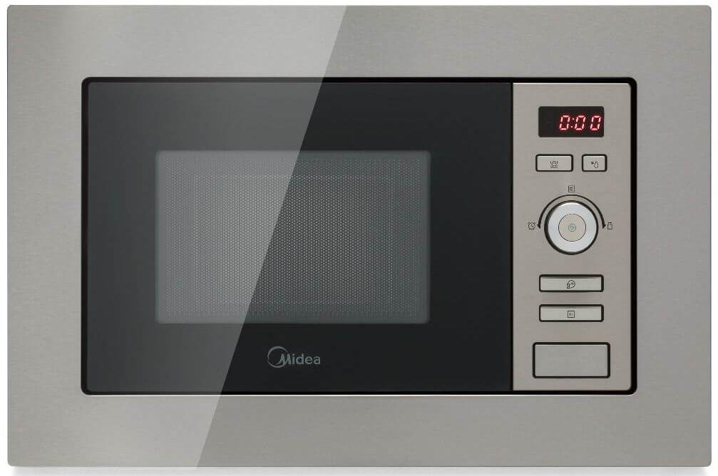 картинка Микроволновая печь встраиваемая Midea AG820BJU-SS нержавеющая сталь  картинка Микроволновая печь встраиваемая Midea AG820BJU-SS нержавеющая сталь