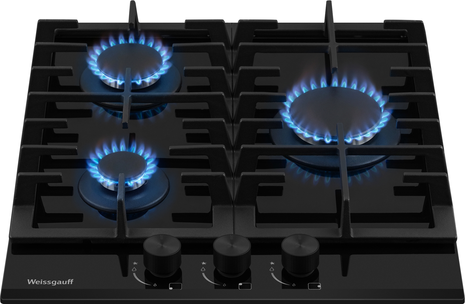 картинка Газовая варочная панель Weissgauff HG 430 BFh 