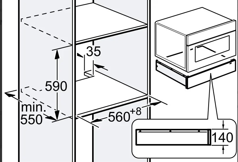 картинка Подогреватель для посуды Gaggenau WS461102 антрацит  