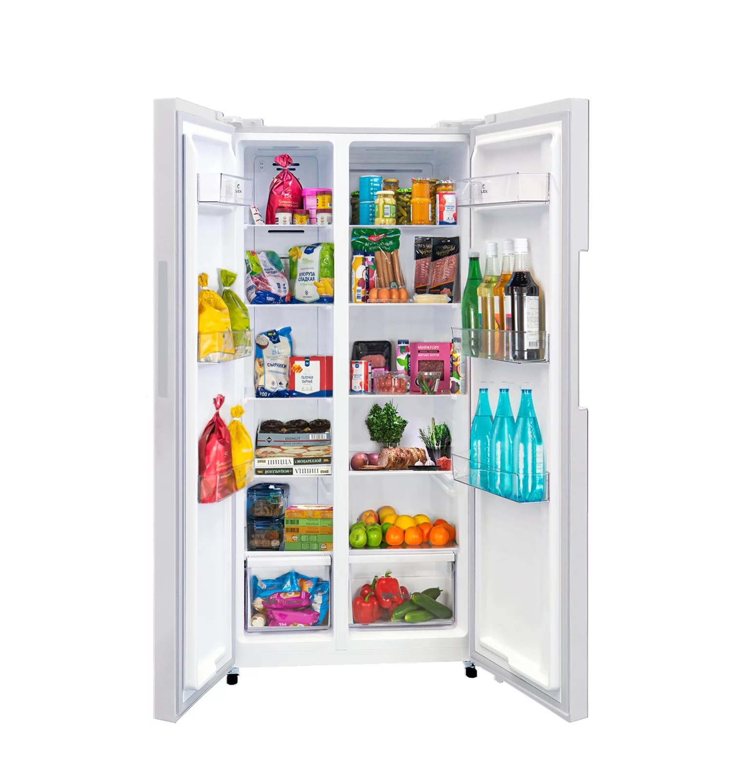 картинка Отдельностоящий холодильник Lex LSB520WID 