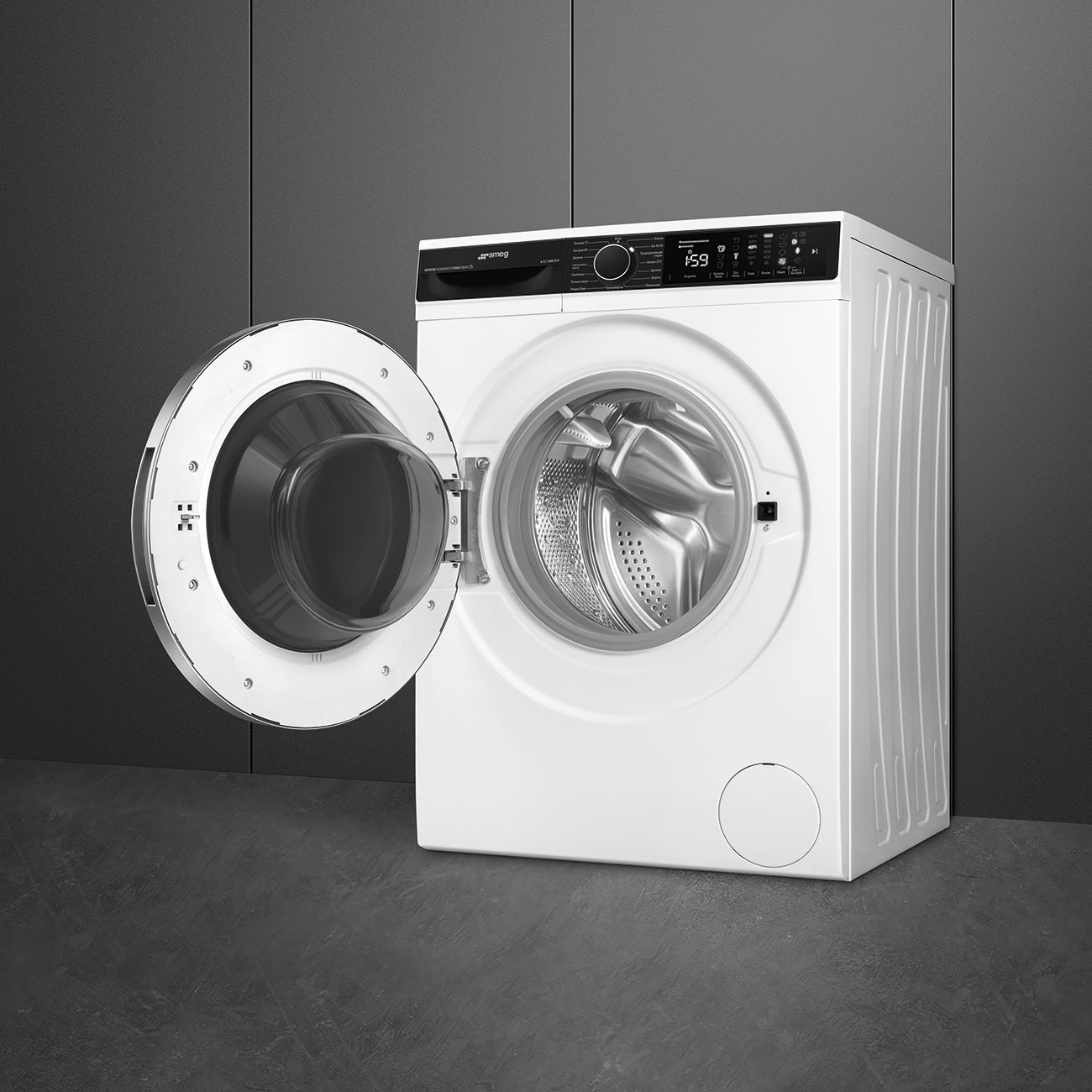 картинка Стиральная машина Smeg WM3T60CRU  картинка Стиральная машина Smeg WM3T60CRU