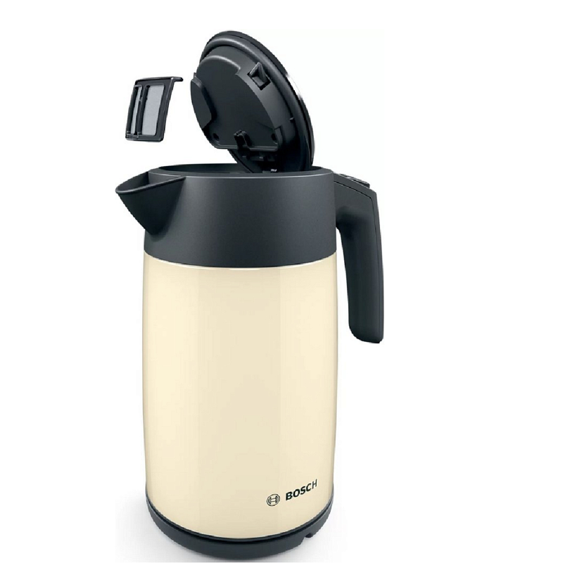 картинка Чайник электрический Bosch TWK7L467 бежевый  картинка Чайник электрический Bosch TWK7L467 бежевый