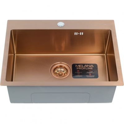 картинка Мойка для кухни Melana D6045HC PROFLINE бронза  картинка Мойка для кухни Melana D6045HC PROFLINE бронза