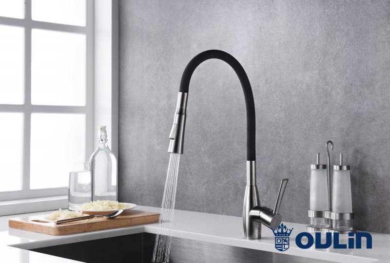 картинка Смеситель Oulin OL-8022 сатин 