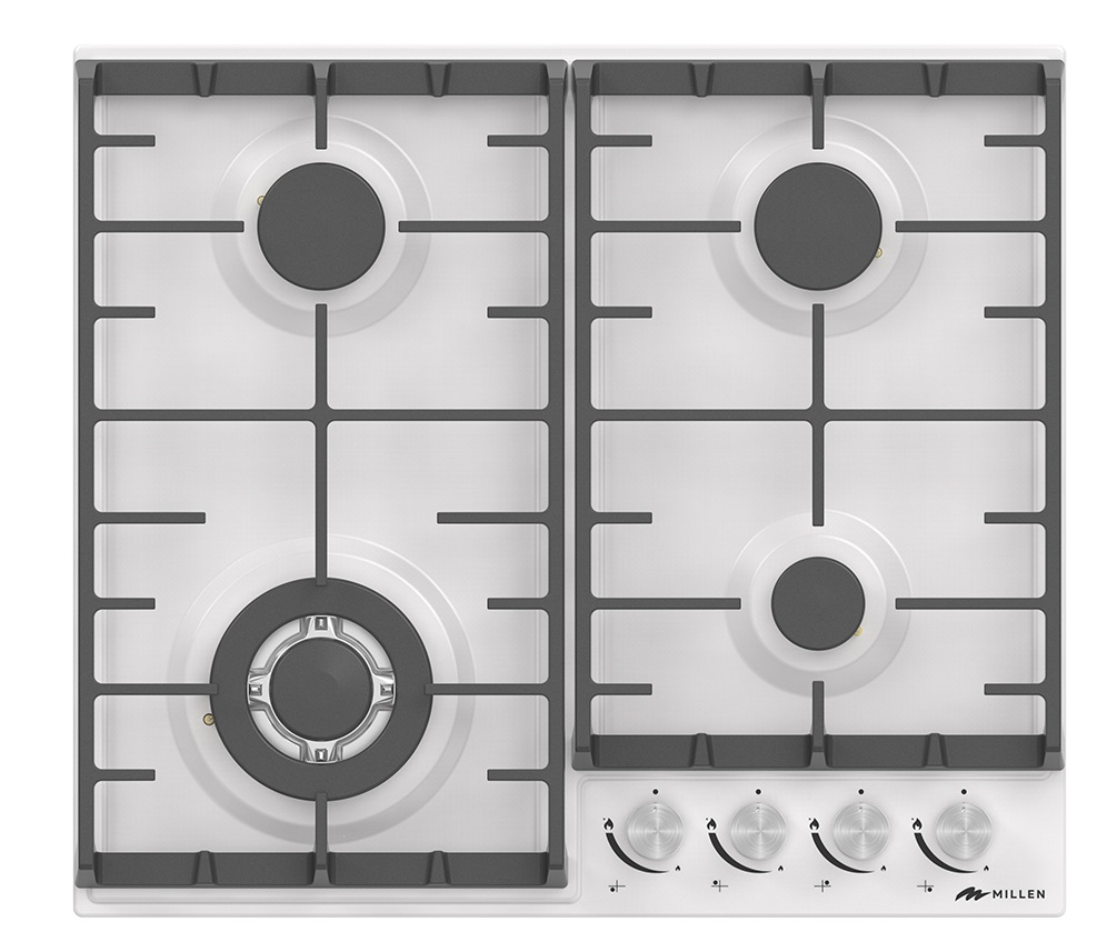 картинка |Discount| Газовая варочная панель MILLEN MGH 602 WH 