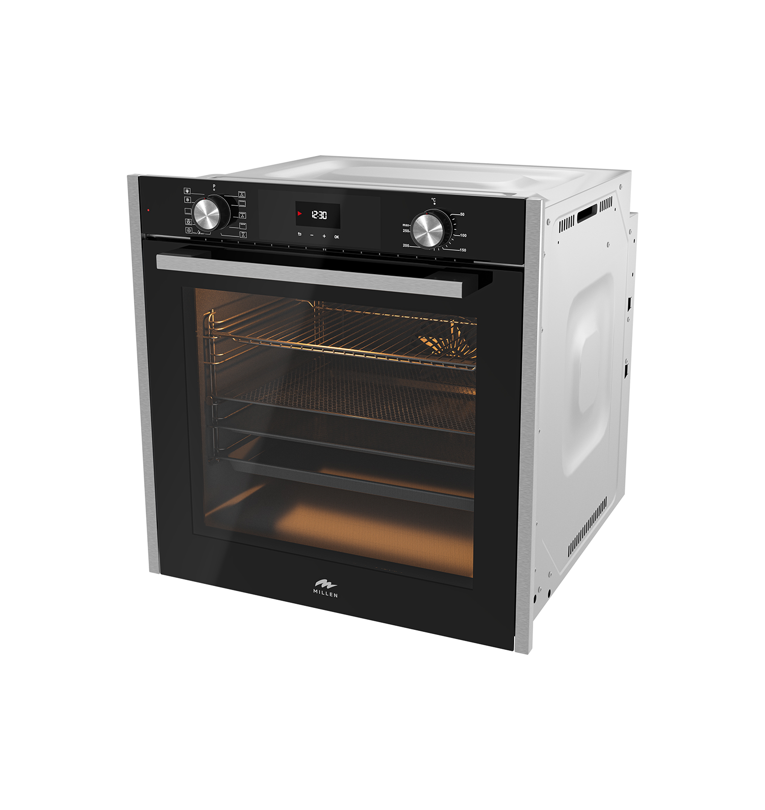 картинка Электрический духовой шкаф Millen MEO 6005 BL  картинка Электрический духовой шкаф Millen MEO 6005 BL