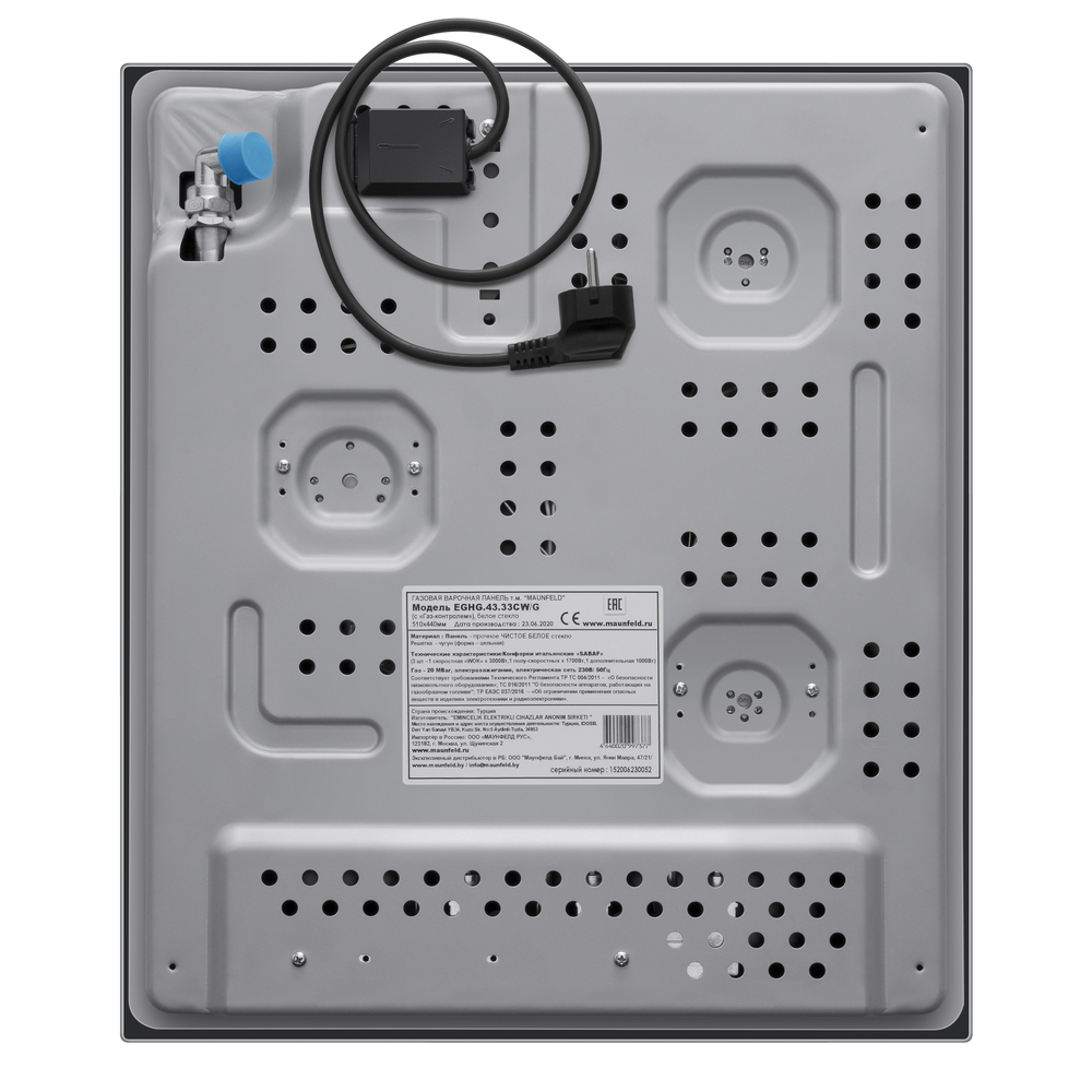 картинка Газовая варочная панель Maunfeld EGHG.43.33CW/G  
