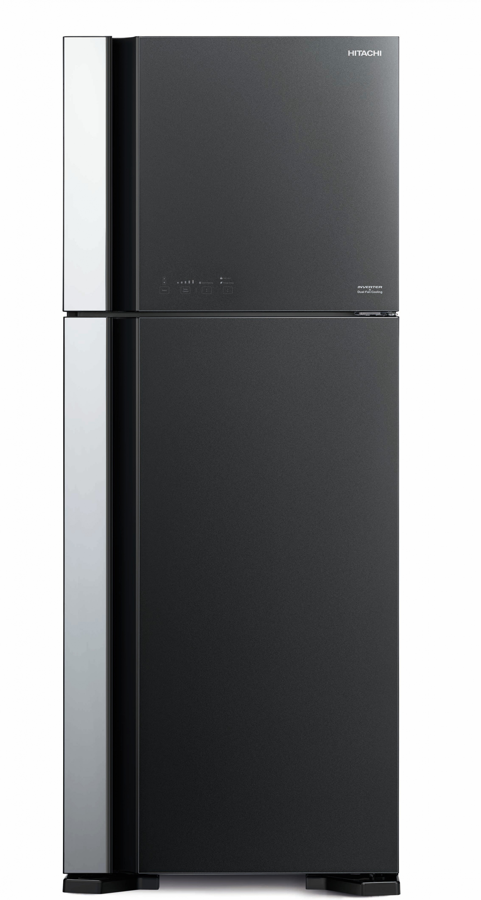 картинка Отдельностоящий холодильник Hitachi HRTN7489DFGBKCS черный  картинка Отдельностоящий холодильник Hitachi HRTN7489DFGBKCS черный