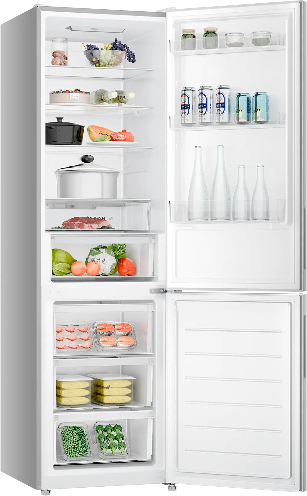 картинка Отдельностоящий холодильник Haier CBB538CSG 