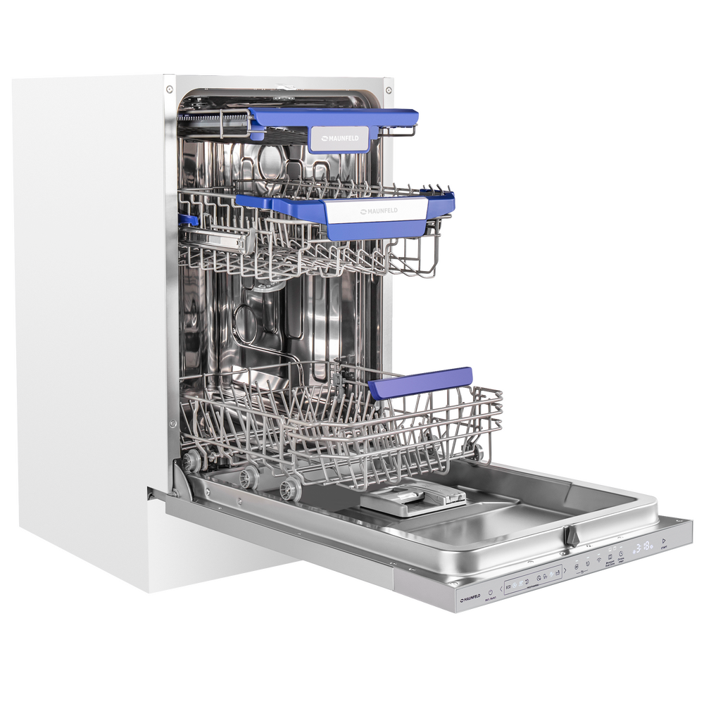 картинка Посудомоечная машина Maunfeld MLP45330T Smart Beam Inverter Wi-Fi 