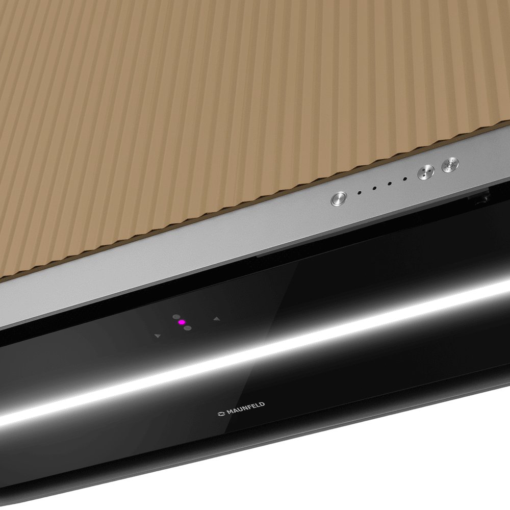 картинка Кухонная вытяжка Maunfeld MURANO 80 золото 