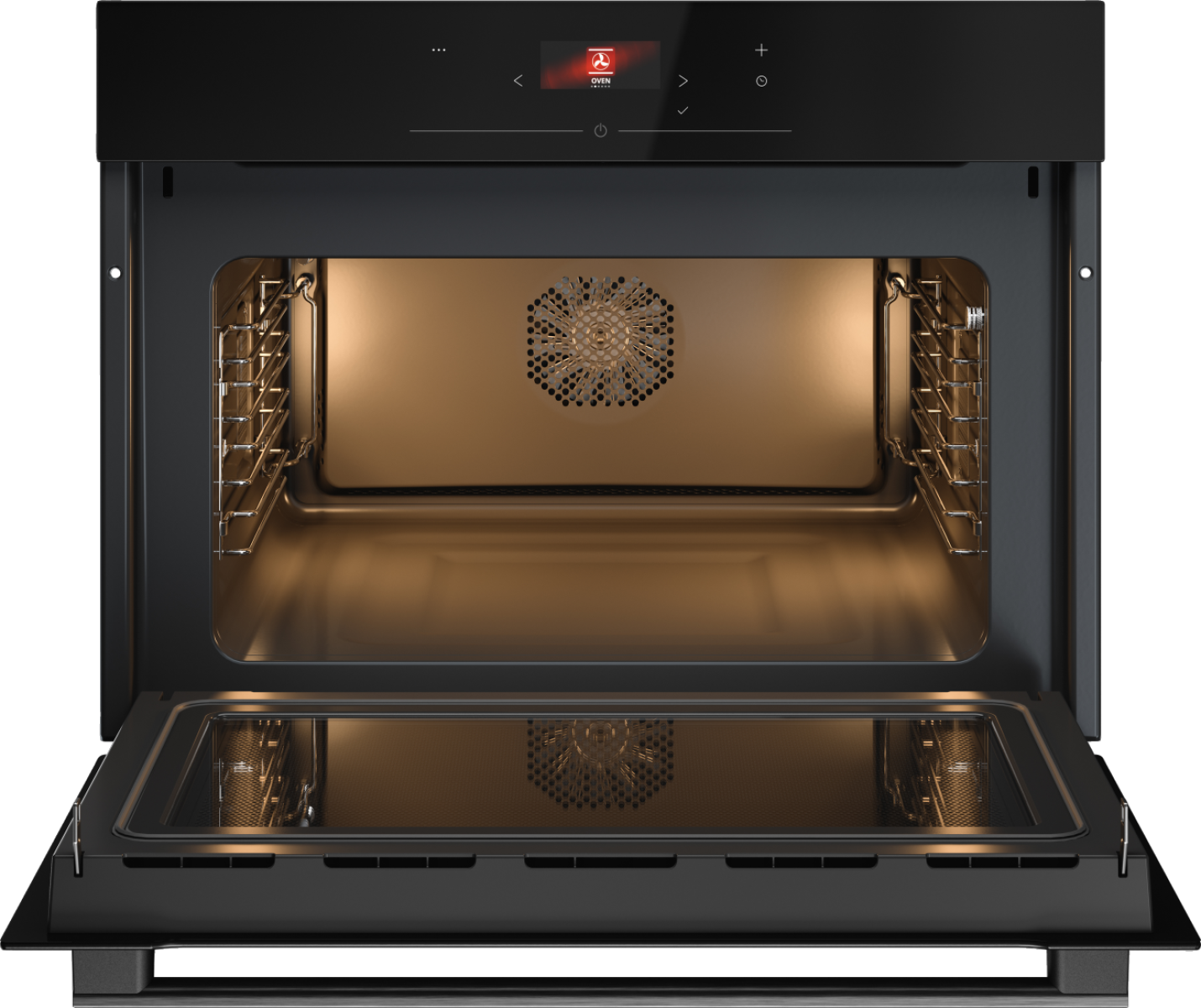 картинка Электрический духовой шкаф с функцией СВЧ Asko OCM24BGH черный 