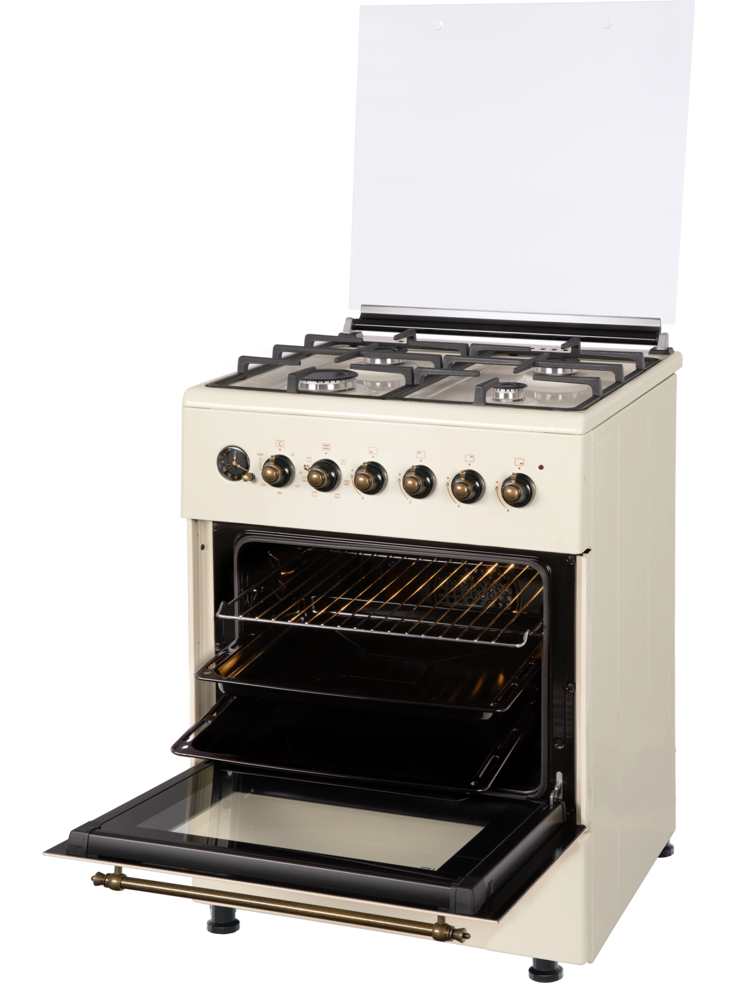 картинка Газовая кухонная плита Nord GE 6064 YR бежевый 