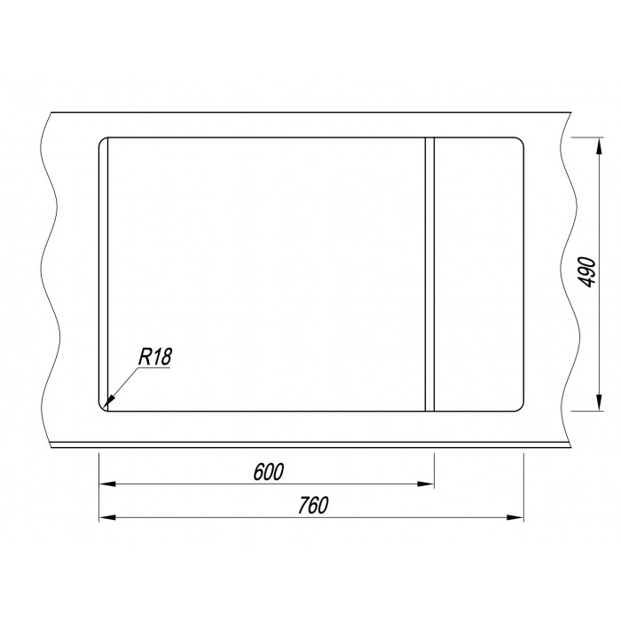 картинка Мойка для кухни Florentina ЛИПСИ 780 XL 