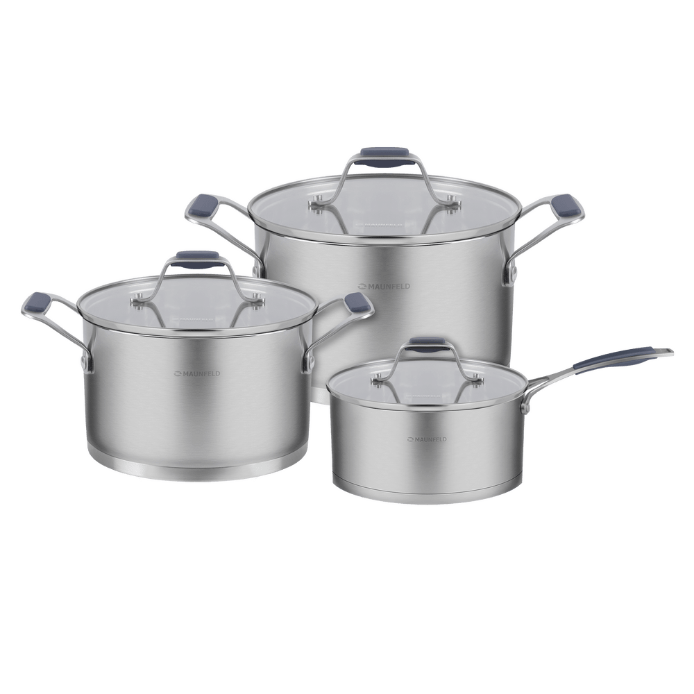 картинка Набор кастрюль Maunfeld MADISON MF124MS01ST 