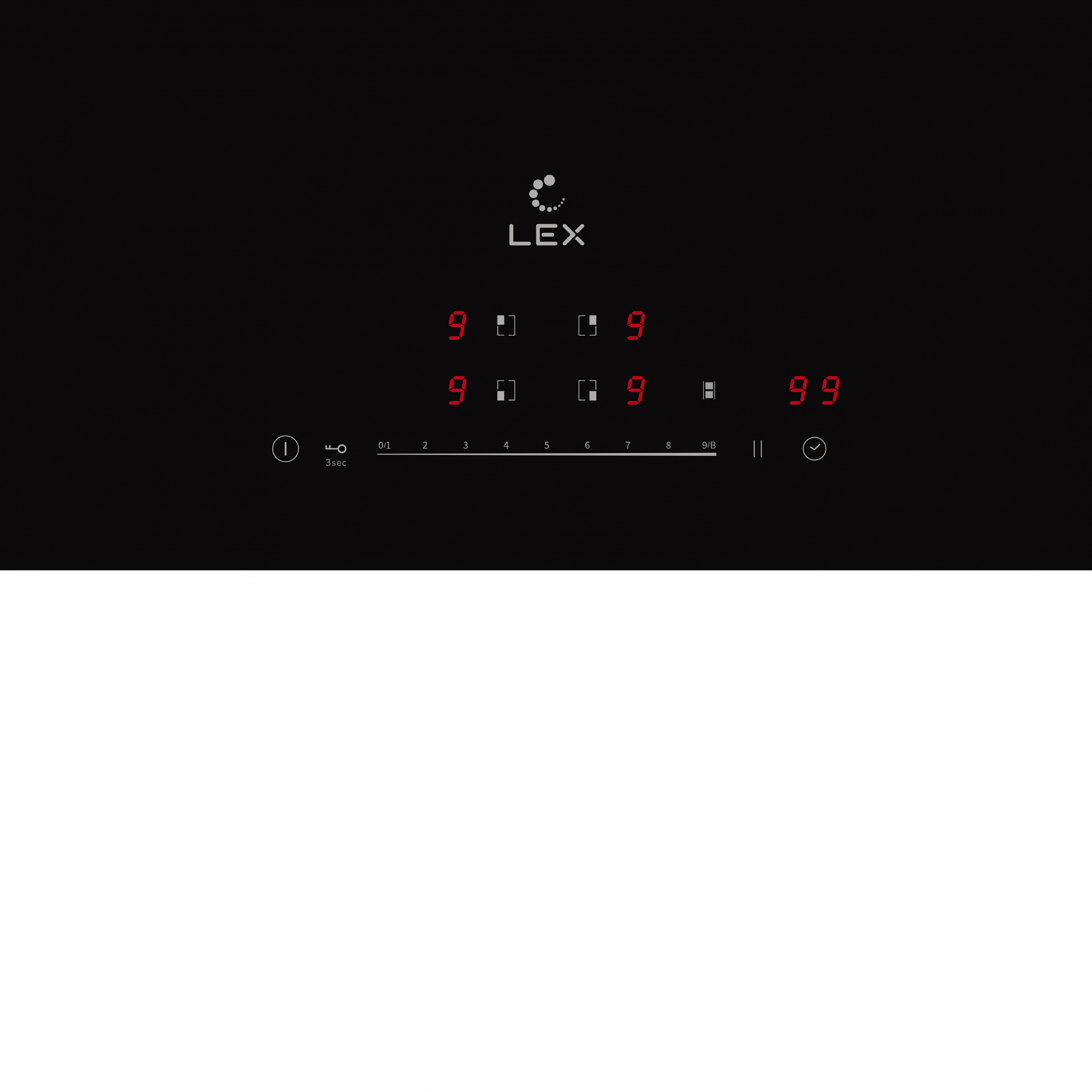 картинка Варочная панель Lex EVI 641A BL 