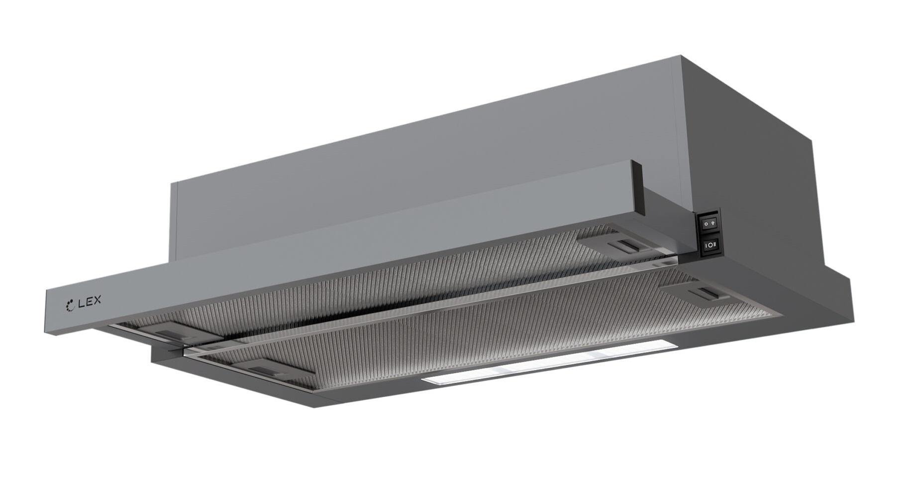 картинка Кухонная вытяжка Lex HERMES G 600 GREY 
