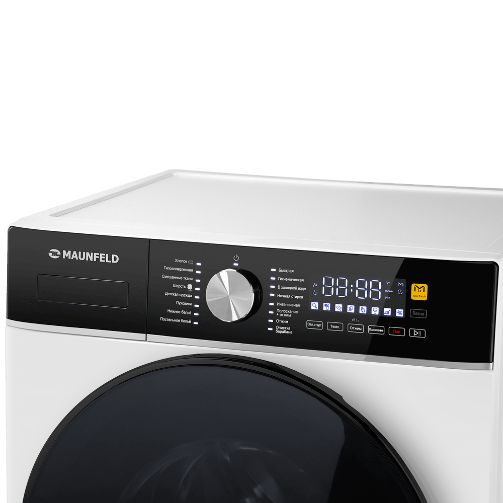 картинка Стиральная машина с паром Maunfeld MFWM1410WH03 