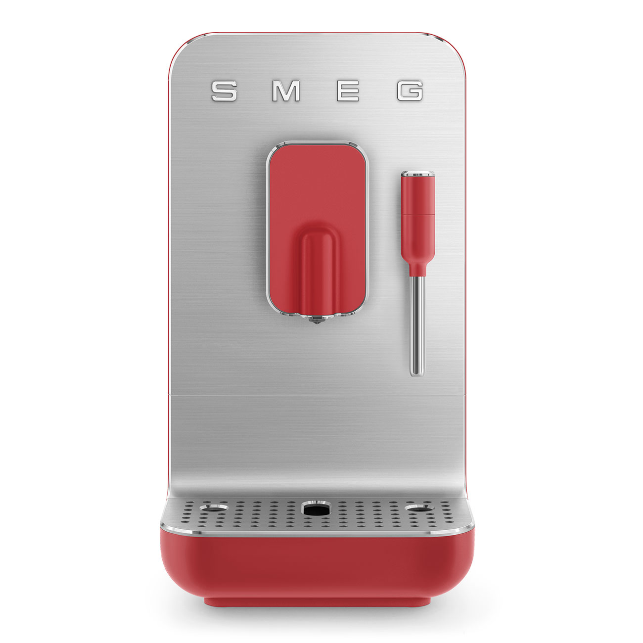 картинка Кофемашина Smeg BCC02RDMEU красный матовый  картинка Кофемашина Smeg BCC02RDMEU красный матовый