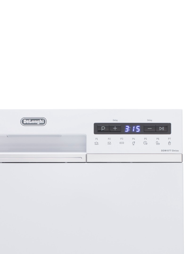 картинка Посудомоечная машина компактная Delonghi DDW 07T ONICS  картинка Посудомоечная машина компактная Delonghi DDW 07T ONICS