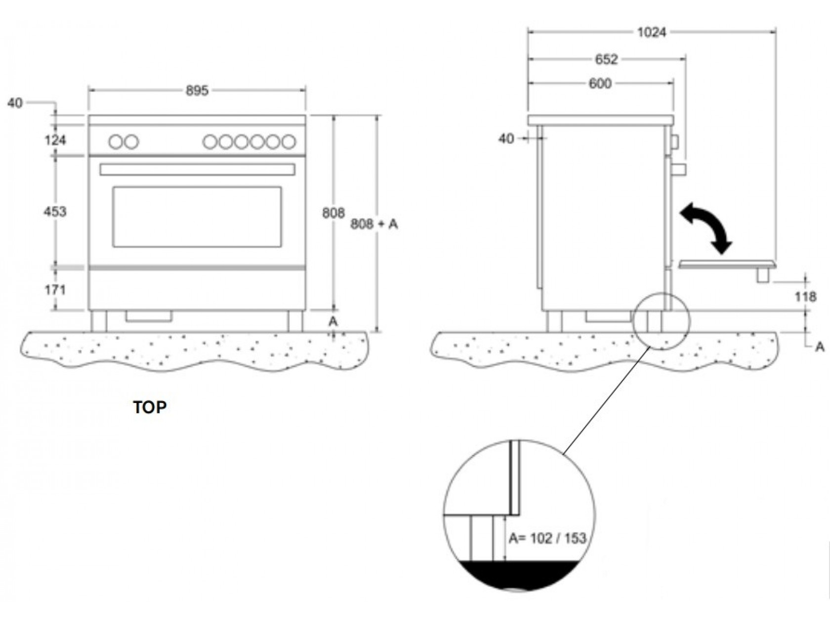 картинка Электрическая кухонная плита Bertazzoni PROCH94I1EROT 