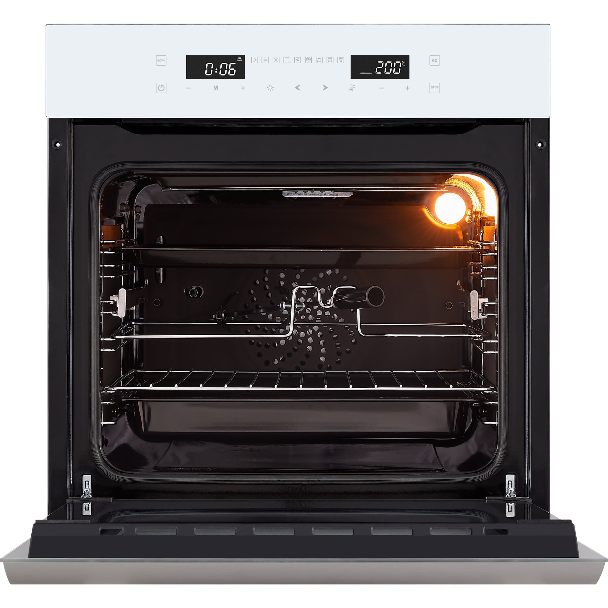 картинка Электрический духовой шкаф Hiberg VM 6192 W белый 