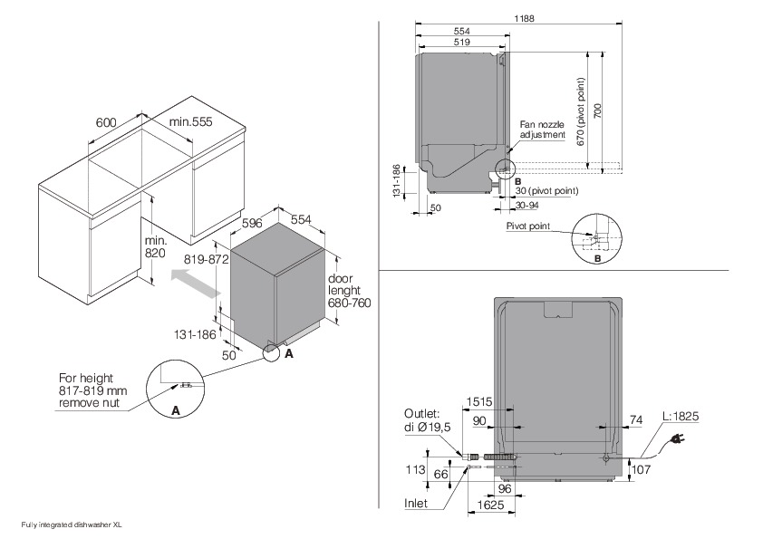 картинка Посудомоечная машина Asko DSD747U  картинка Посудомоечная машина Asko DSD747U
