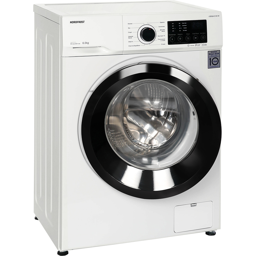 картинка Стиральная машина Nordfrost I-DDQ4 6120 W 