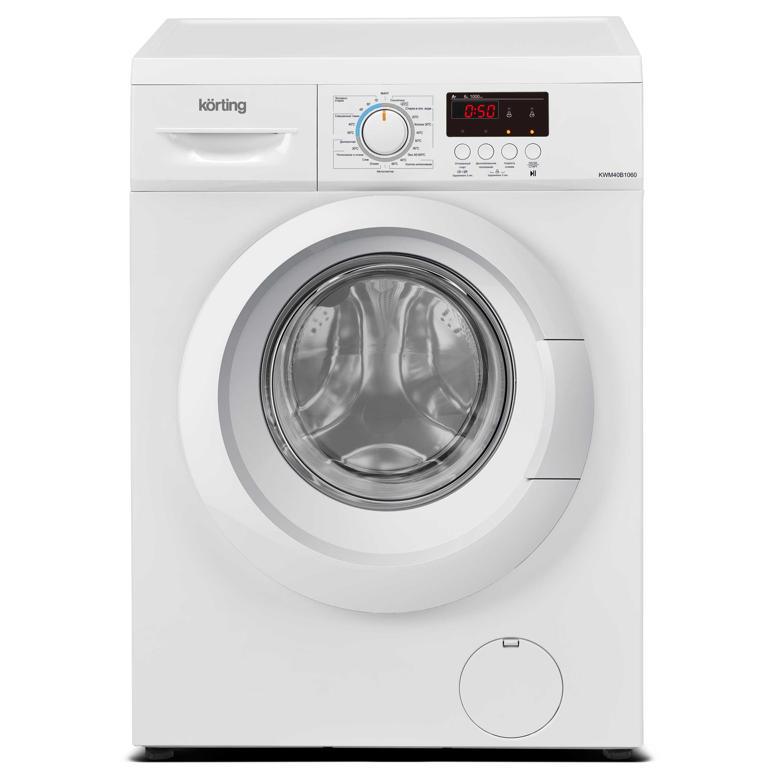 картинка Стиральная машина Korting KWM 40B1060  картинка Стиральная машина Korting KWM 40B1060