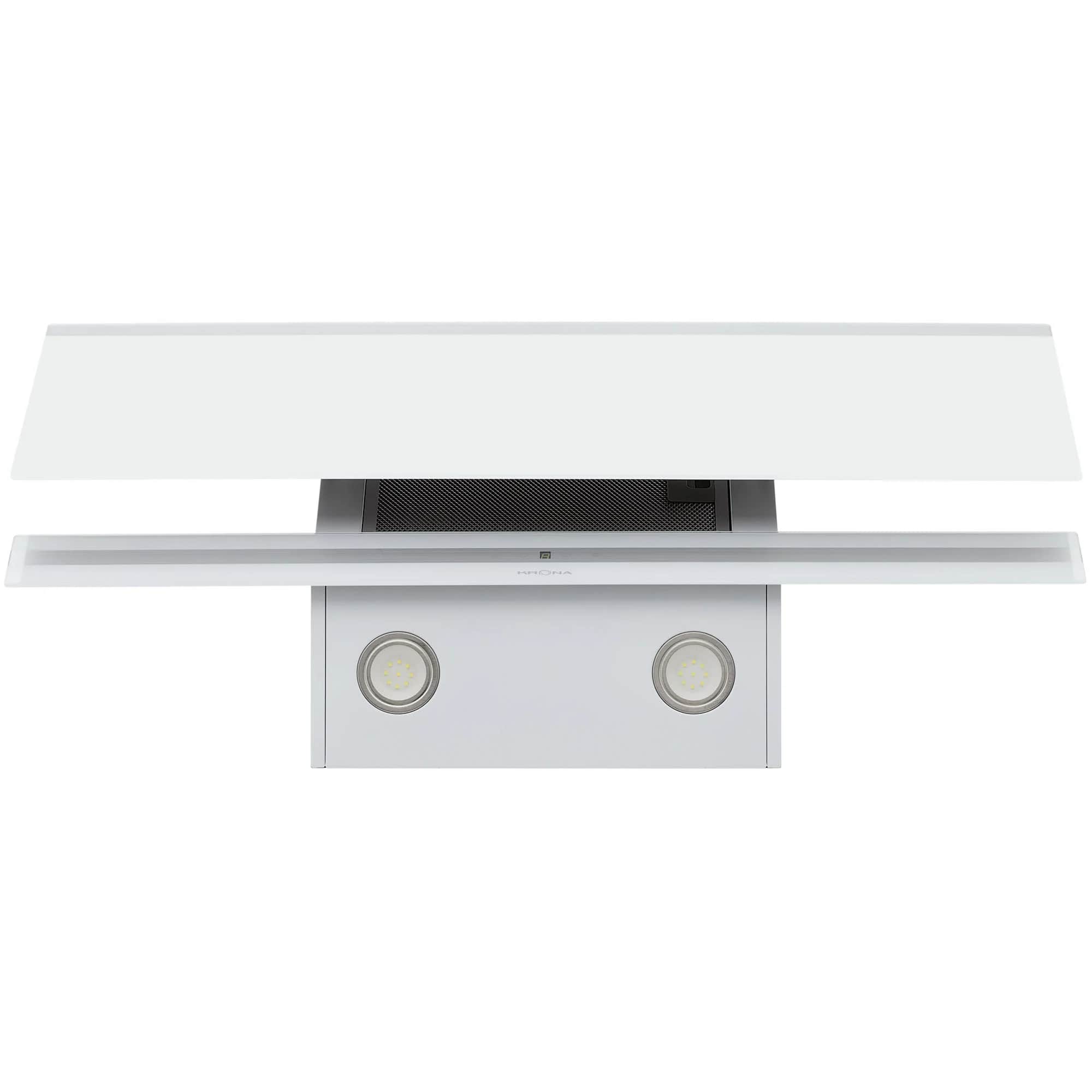 картинка Кухонная вытяжка наклонная Krona IRMA A 900 white S 