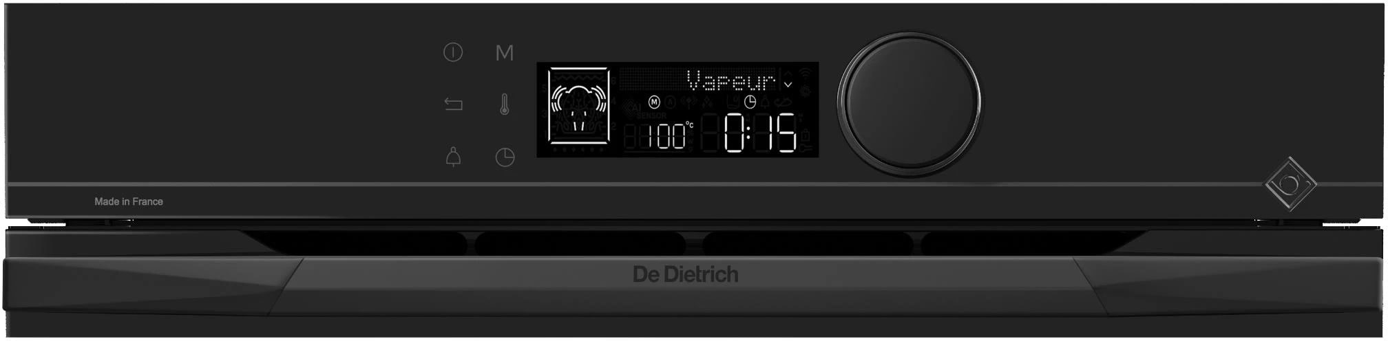 картинка Электрический паровой шкаф De Dietrich DKV4530B Infinite Black 