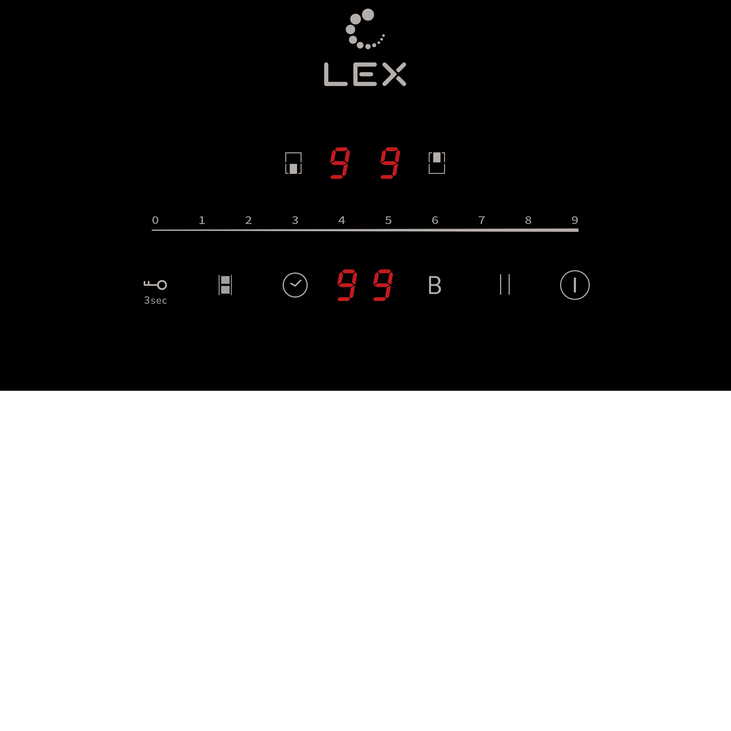 картинка Варочная панель Lex EVI 321A BL 