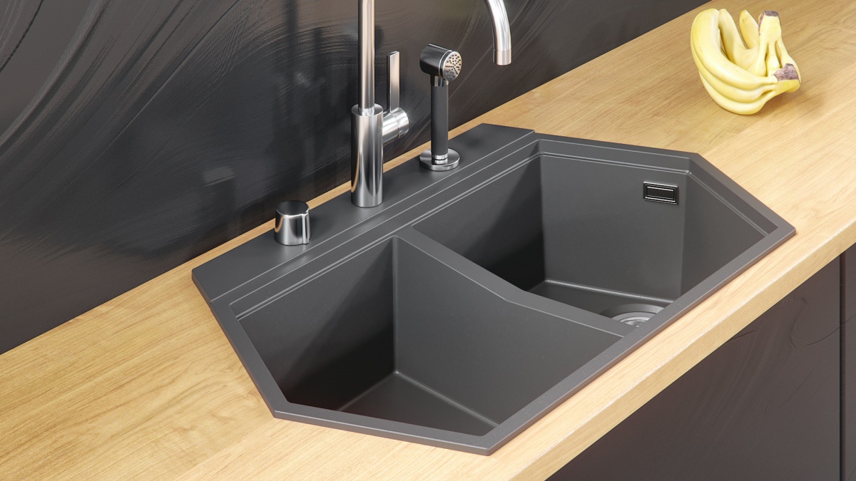 картинка |Discount| Подставка под кран Kit Kraken WING-CREEK черный 