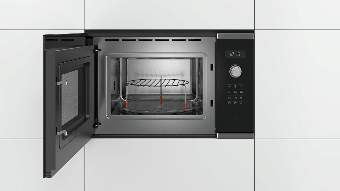 картинка Микроволновая печь встраиваемая Bosch BEL554MS0  картинка Микроволновая печь встраиваемая Bosch BEL554MS0