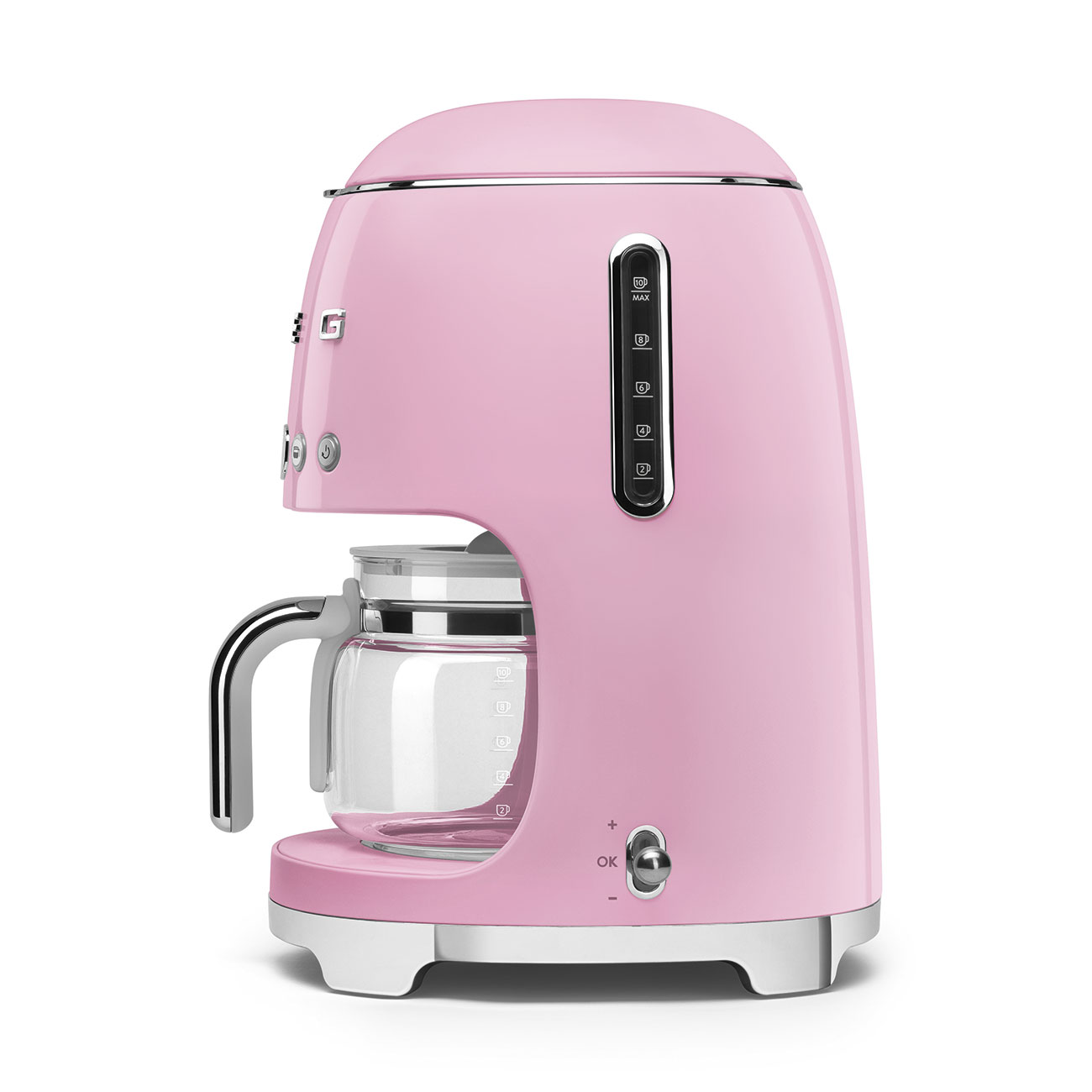 картинка Кофеварка Smeg DCF02PKEU  картинка Кофеварка Smeg DCF02PKEU