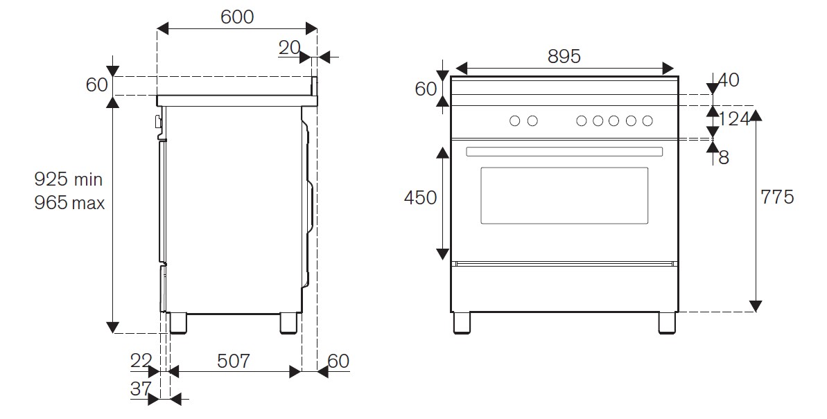 картинка Комбинированная кухонная плита Bertazzoni PRO96L1EGIT жёлтая 