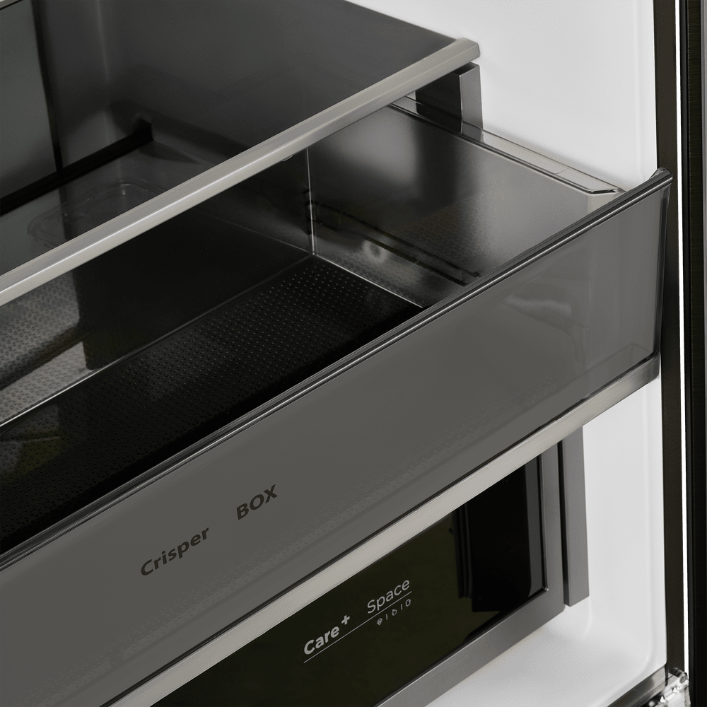 картинка Полувстраиваемый холодильник Maunfeld MFF190NFDBG бежевый 