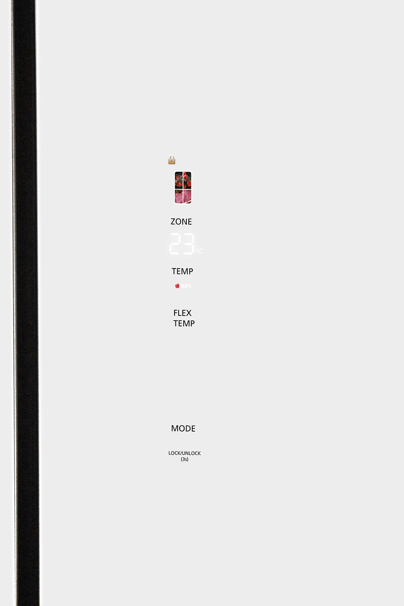 картинка Полувстраиваемый холодильник Hiberg RFQ-600DX NFGW inverter белый 