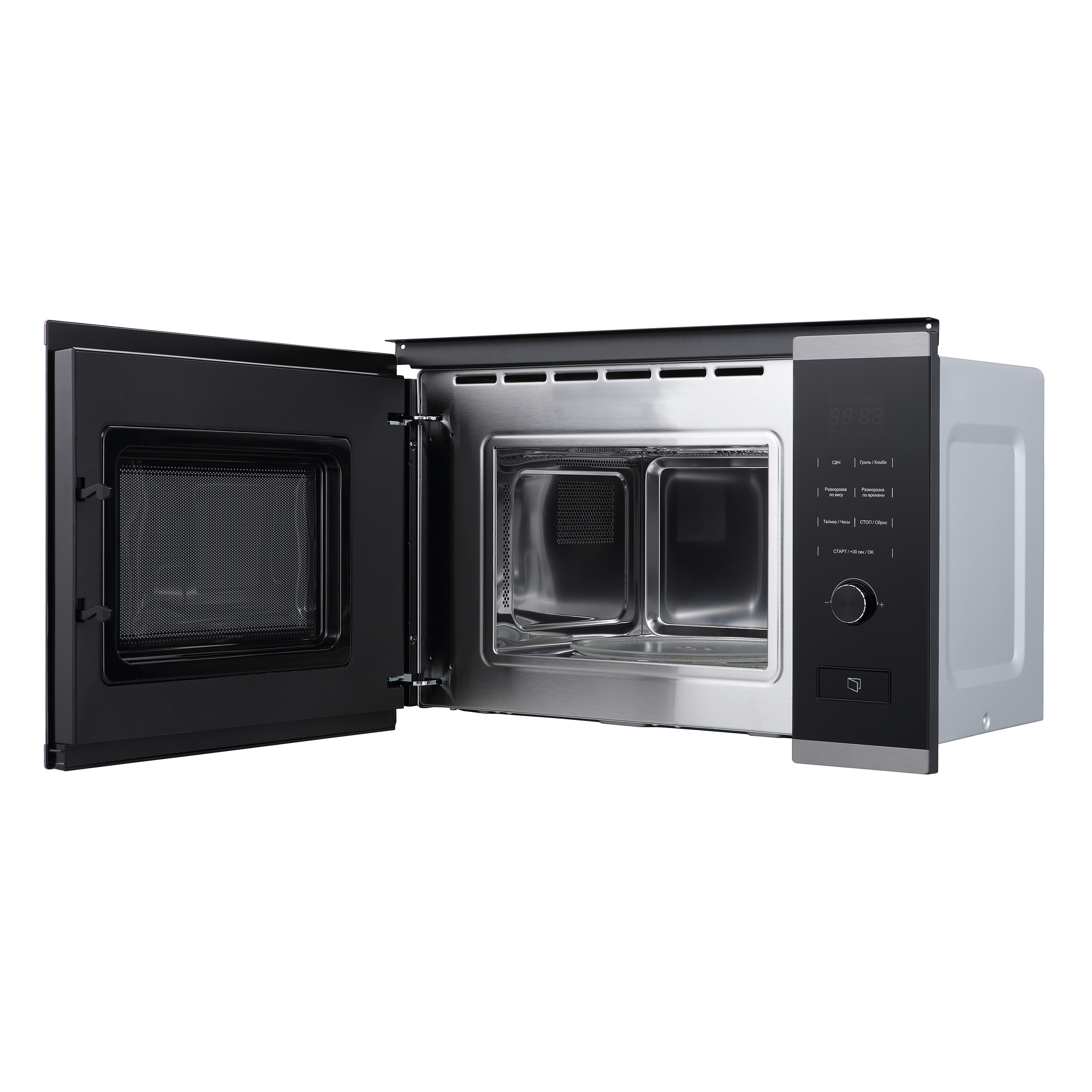 картинка Микроволновая печь Korting KMI 820 GNBX  картинка Микроволновая печь Korting KMI 820 GNBX