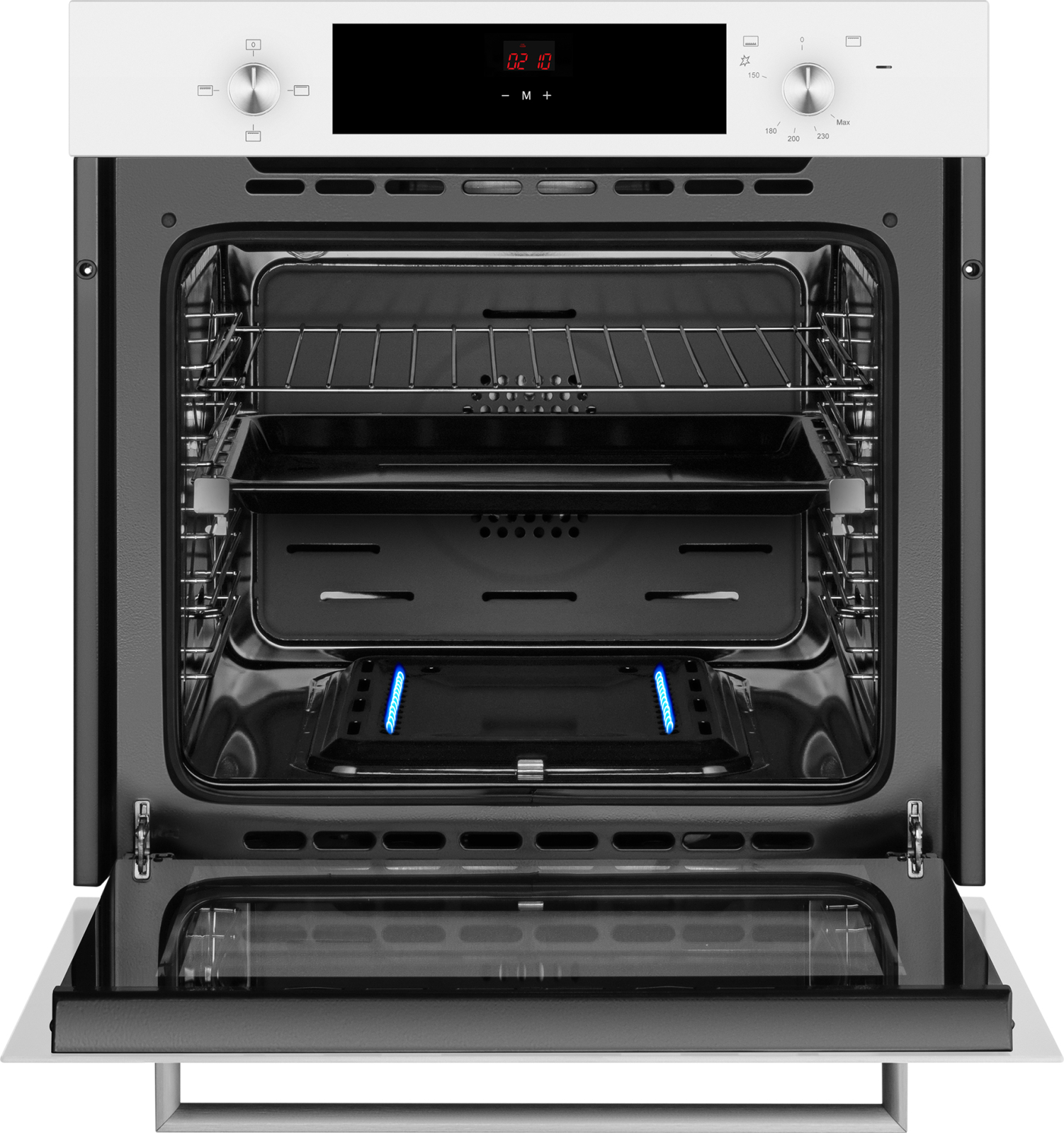 картинка Газовый духовой шкаф Weissgauff WGO 702 D WHITE GLASS  картинка Газовый духовой шкаф Weissgauff WGO 702 D WHITE GLASS