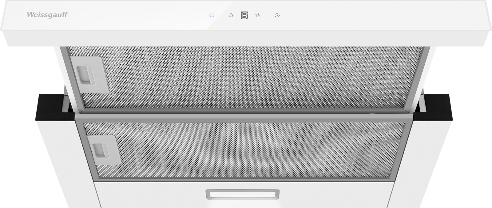 картинка Кухонная вытяжка встраиваемая Weissgauff TEL 600 TC WH 