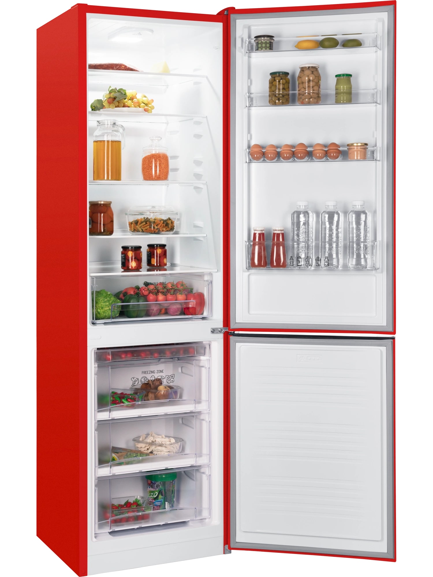 картинка Отдельностоящий холодильник Nord NRB 164NF R красный 
