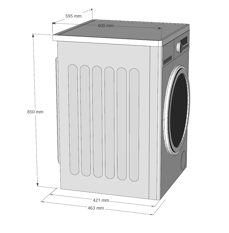 картинка Стиральная машина Korting KWM 40B1270 