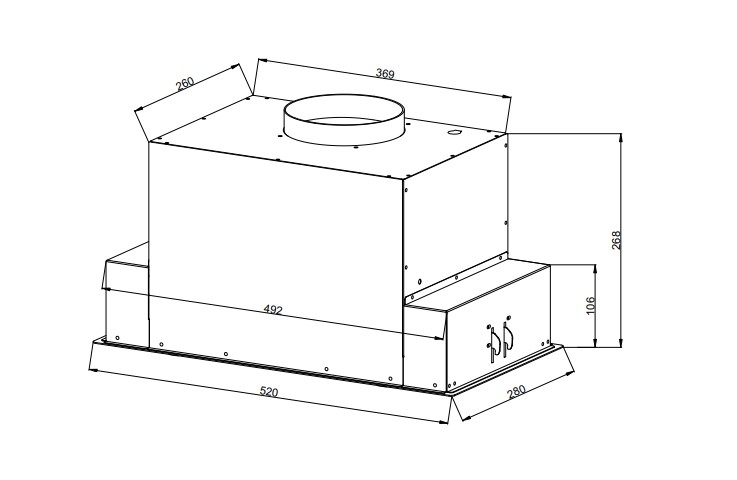 картинка Кухонная вытяжка Jacky's JV WB684 