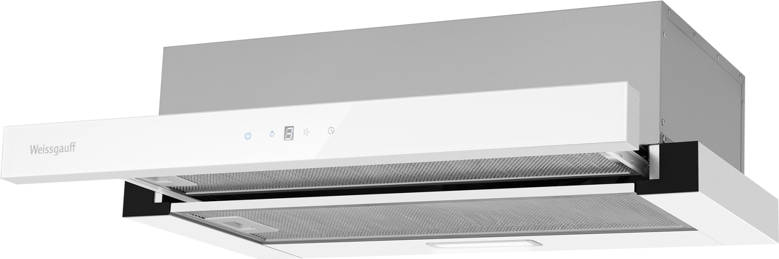 картинка Кухонная вытяжка встраиваемая Weissgauff TEL 600 TC WH 