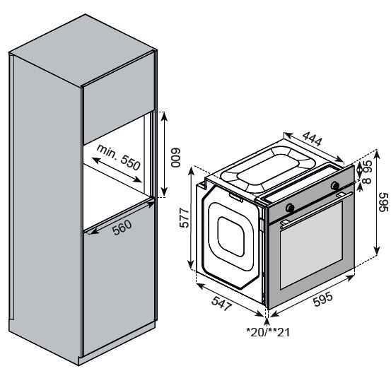 картинка Духовой шкаф Kuppersberg HF 609 BX  картинка Духовой шкаф Kuppersberg HF 609 BX