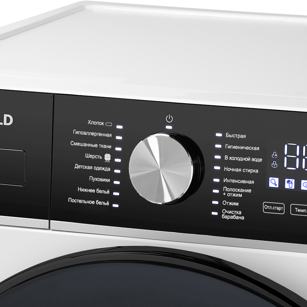 картинка Стиральная машина с паром Maunfeld MFWM1410WH03 