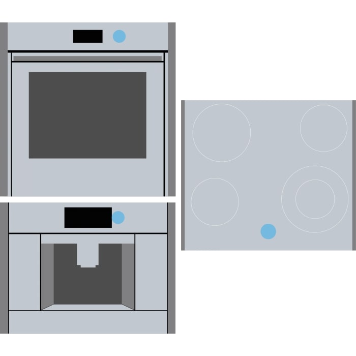 картинка Магнитный переключатель Neff Z9801TWMY0 серебристый металлик 