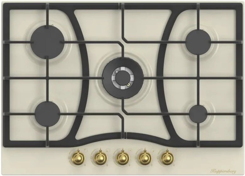 картинка Газовая варочная панель Kuppersberg FS 910 C Bronze 
